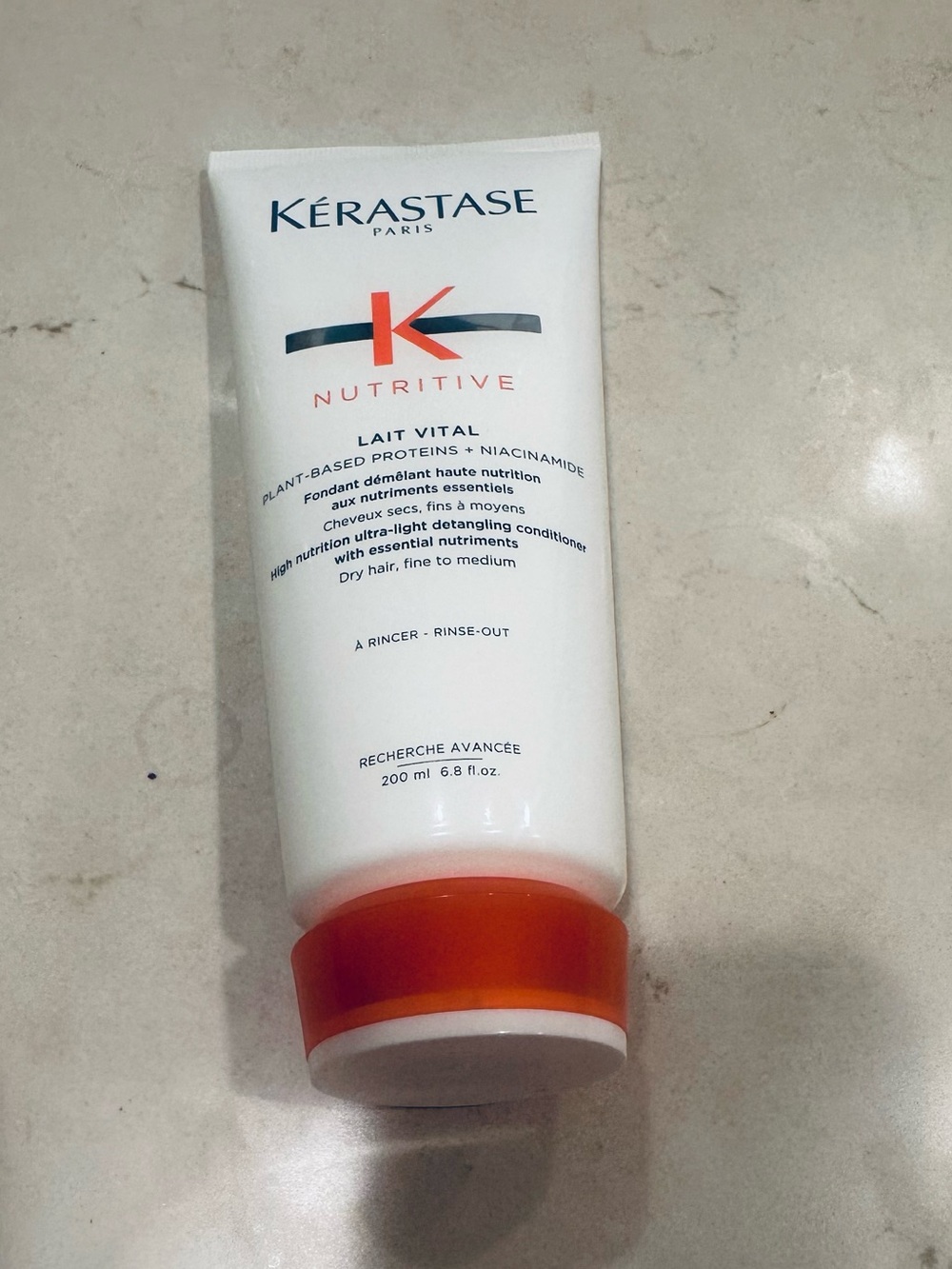 Brand new factory sealed Kerastase Lait Vital 6.8oz Nutritive Conditioner